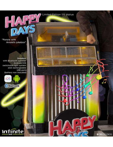FONZIE HAPPY DAYS O&R 1/6  RESIN STATUE