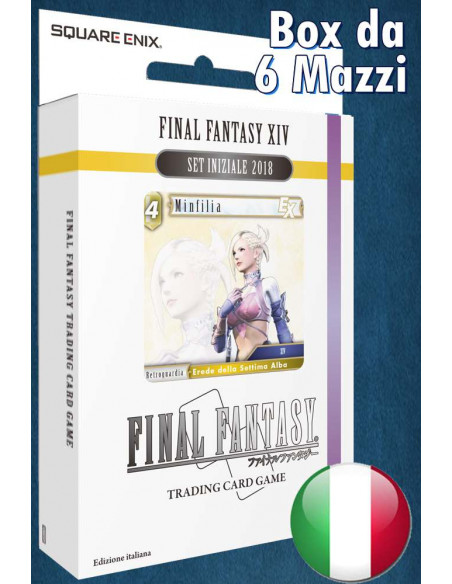 FFTCG FINAL FANTASY XIV START DECK 6 pz