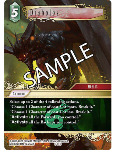 FFTCG BOSS DECK CHAOS MULTIPLAYER (6)