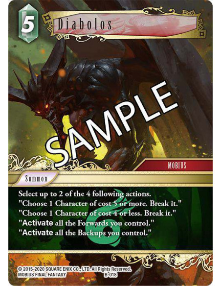 FFTCG BOSS DECK CHAOS MULTIPLAYER (6)