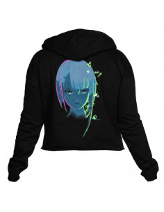CYBERPUNK EDGERUN NEON LUCY CRP HOODIE S