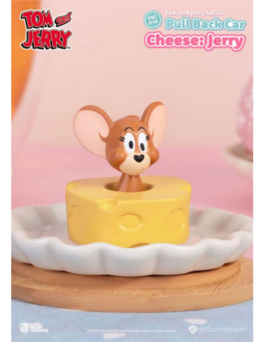 TOM & JERRY SERIES PULL BACK CAR DISP (6