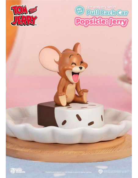 TOM & JERRY SERIES PULL BACK CAR DISP (6