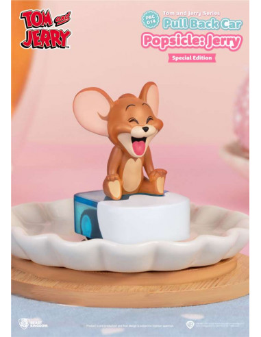 TOM & JERRY SERIES PULL BACK CAR DISP (6