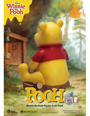 WINNIE THE POOH MASTER CRAFT STATUE