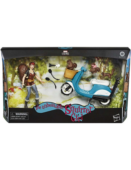 MARVEL LEGENDS SQUIRREL GIRL+SCOOTER AF