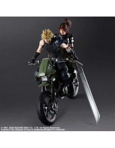 FF VII REMAKE CLOUD JESSIE & MOTOR PAK