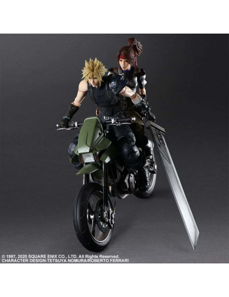 FF VII REMAKE CLOUD JESSIE & MOTOR PAK