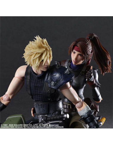 FF VII REMAKE CLOUD JESSIE & MOTOR PAK