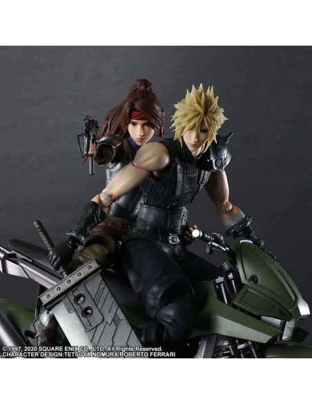 FF VII REMAKE CLOUD JESSIE & MOTOR PAK