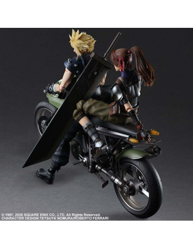 FF VII REMAKE CLOUD JESSIE & MOTOR PAK