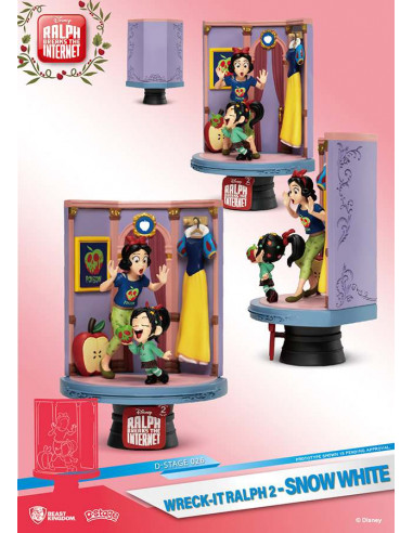 D-STAGE WRECK IT RALPH 2 SNOW WHITE