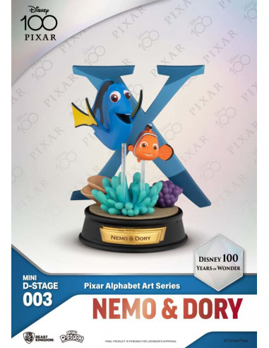MINI DS DISNEY 100 YERAS PIXAR ALPHABET