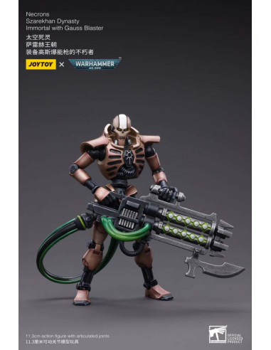 WH40K NECRONS IMMORT WITH GAUSS BLASTER