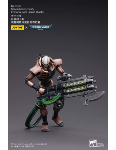 WH40K NECRONS IMMORT WITH GAUSS BLASTER