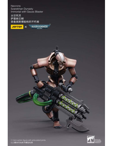 WH40K NECRONS IMMORT WITH GAUSS BLASTER