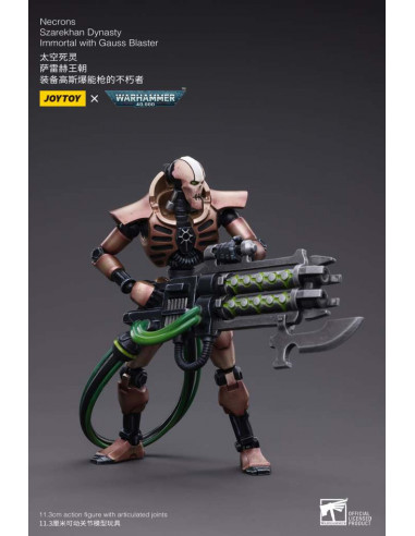 WH40K NECRONS IMMORT WITH GAUSS BLASTER