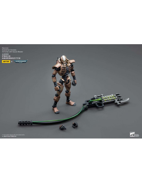 WH40K NECRONS IMMORT WITH GAUSS BLASTER