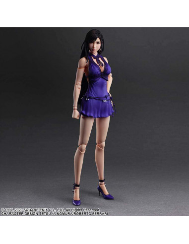 FF VII REMAKE TIFA DRESS PLAY ARTS KAI