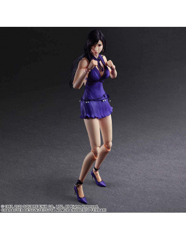 FF VII REMAKE TIFA DRESS PLAY ARTS KAI