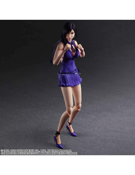 FF VII REMAKE TIFA DRESS PLAY ARTS KAI