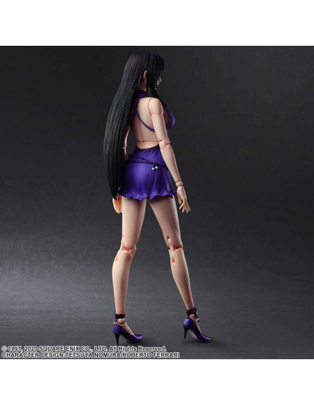 FF VII REMAKE TIFA DRESS PLAY ARTS KAI