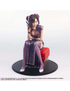 FFVII REMAKE TIFA SPORTY DRESS STATICART 2