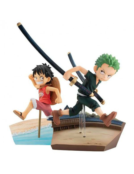 ONE PIECE GEM ZORO RUN RUN RUN STATUE