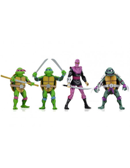 TMNT TURTLES IN TIME SERIES 1 SET (4)