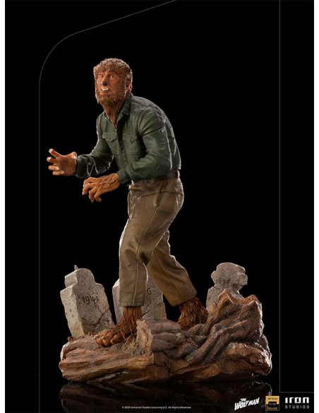 UNIVERSAL MONSTERS WOLF MAN DLX 1/10 ST