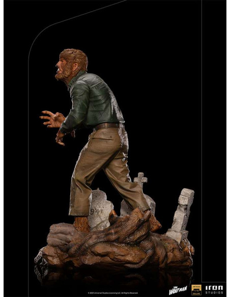 UNIVERSAL MONSTERS WOLF MAN DLX 1/10 ST