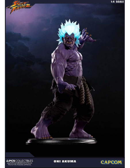 STREET FIGHTER ONI AKUMA 1/4 STATUE