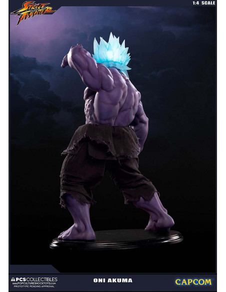 STREET FIGHTER ONI AKUMA 1/4 STATUE