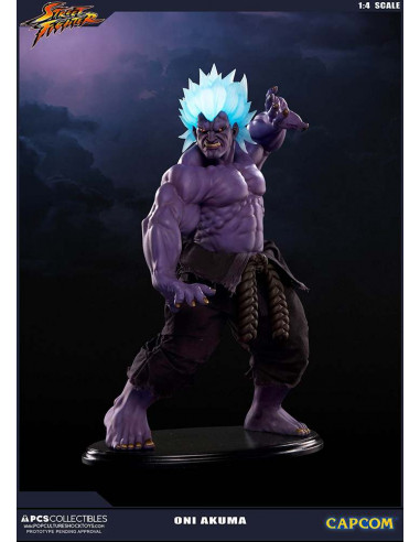 STREET FIGHTER ONI AKUMA 1/4 STATUE