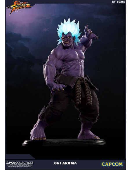 STREET FIGHTER ONI AKUMA 1/4 STATUE