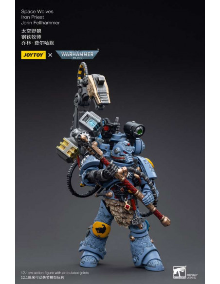 WH40K SPACE WOLV IRON PRIE JOR FELLHAMME
