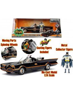 BATMOBILE 1966 DIE-CAST 1:24 W.CHARACTER