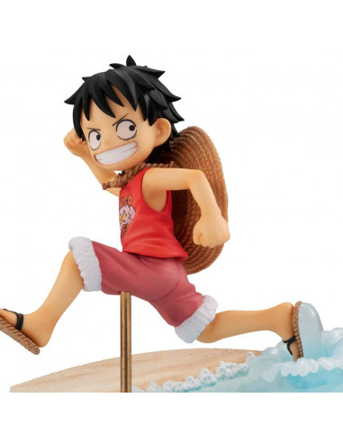 ONE PIECE GEM LUFFY RUN RUN RUN STATUE