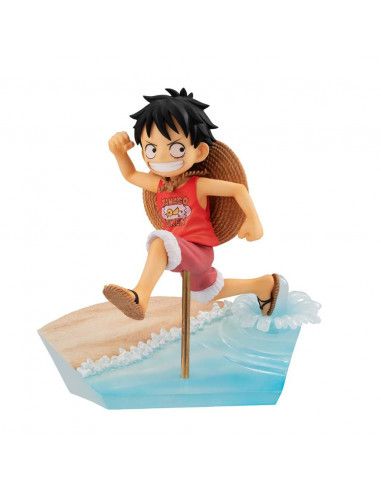 ONE PIECE GEM LUFFY RUN RUN RUN STATUE