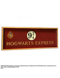 HP HOGWARTS PLATFORM 9 3/4 SIGN
