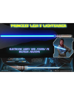 SW BL LEIA ORGANA LIGHTSABER REPLICA