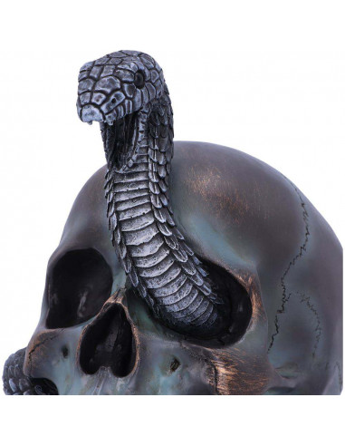 SERPENTINE FATE GOTHIC SNAKE SKULL