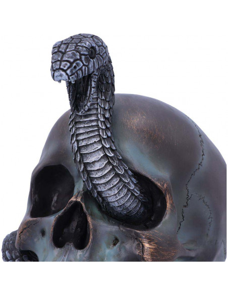 SERPENTINE FATE GOTHIC SNAKE SKULL