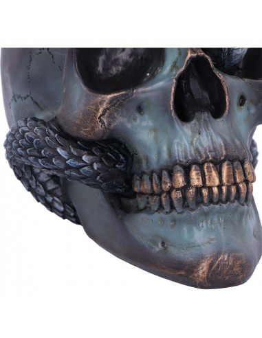 SERPENTINE FATE GOTHIC SNAKE SKULL