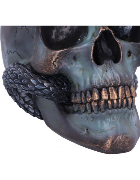 SERPENTINE FATE GOTHIC SNAKE SKULL