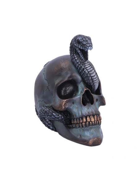 SERPENTINE FATE GOTHIC SNAKE SKULL