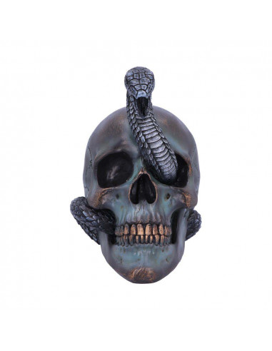 SERPENTINE FATE GOTHIC SNAKE SKULL