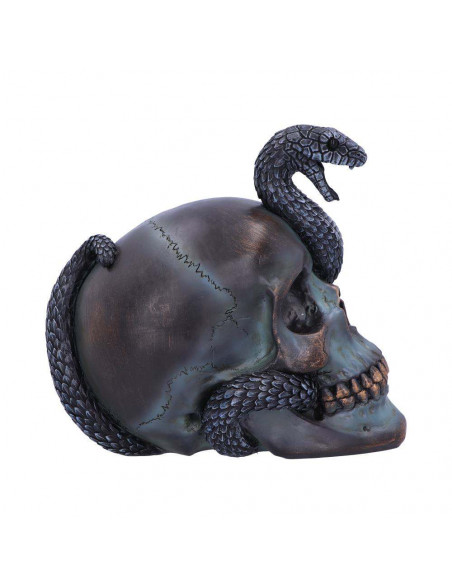 SERPENTINE FATE GOTHIC SNAKE SKULL