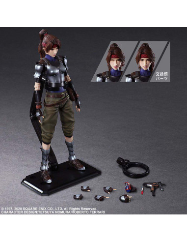 FF VII REMAKE JESSIE PLAY ARTS KAI AF