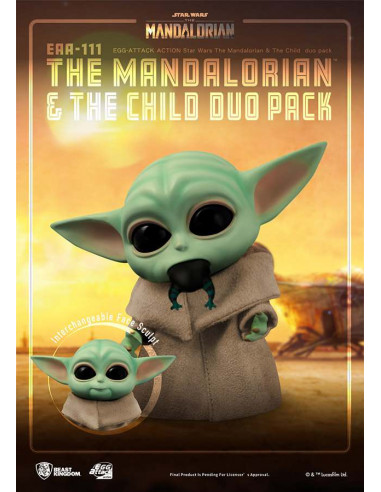 SW EGG AA MANDALORIAN & THE CHILD DUO PK
